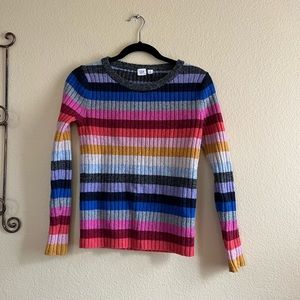 Gap rianbow stripe Sweater